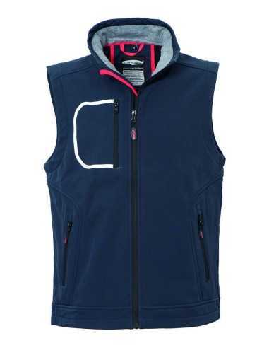 Gilet da Lavoro Blu Modello TECH+ | ROSSINI Softshell Antivento e Idrorepellente – Ultimi Pezzi