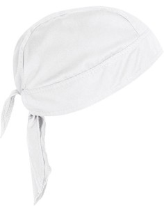 Bandana da Cuoco Bianca | Modello BARBECUE