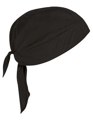 Bandana da Cuoco Nera | Modello BARBECUE