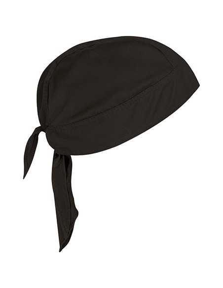 Bandana da Cuoco Nera | Modello BARBECUE