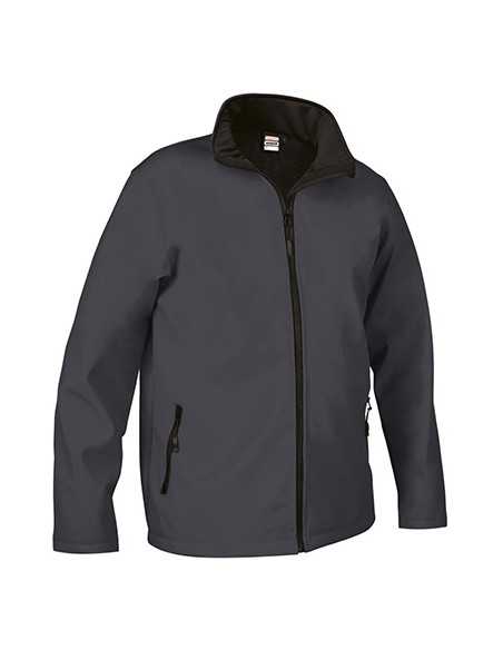 Giacca Softshell Grigia da Lavoro 350 g/m² con Zip | Modello HORIZON