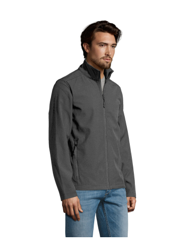 Giacca Softshell Grigia da Lavoro 350 g/m² con...