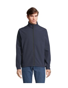 Giacca Softshell Blu Scuro da Lavoro 350 g/m² con Zip | Modello HORIZON