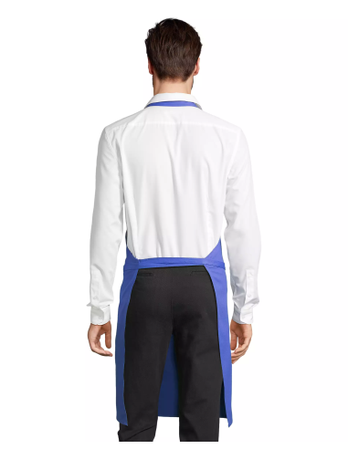 Grembiule da Cuoco Bluette con Pettorina 100%...