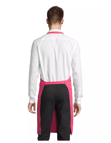 Grembiule da Cuoco Fucsia con Pettorina 100%...