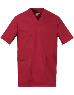 Casacca da Medico Bordeaux da Uomo Elasticizzata HYGENE | Payper