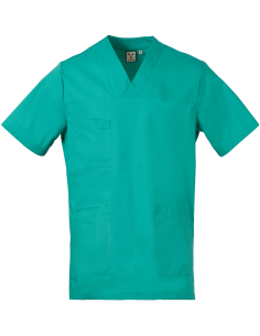 Casacca da Medico Verde da Uomo Elasticizzata HYGENE | Payper