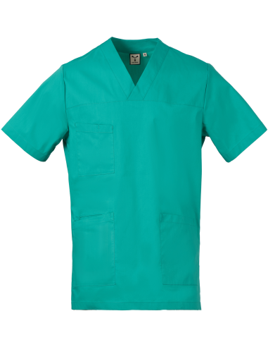 Casacca da Medico Verde da Uomo Elasticizzata HYGENE | Payper