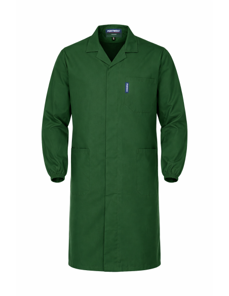 Camice da Lavoro Verde POLYBREMBO con Elastico ai Polsi | ROSSINI