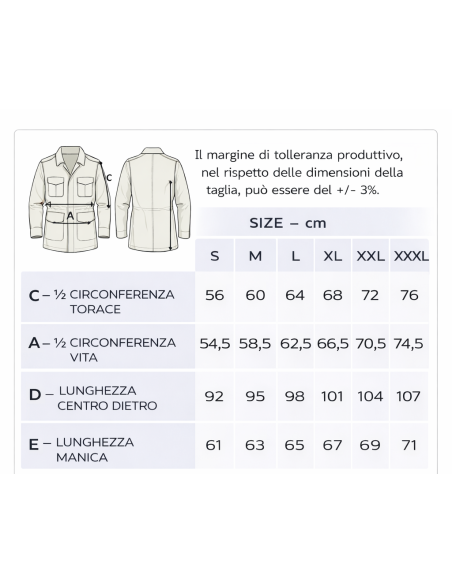 Camice da Lavoro Bianco POLYBREMBO con Elastico ai Polsi | ROSSINI