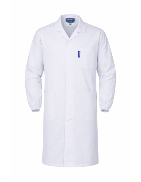 Camice da Lavoro Bianco POLYBREMBO con Elastico ai Polsi | ROSSINI