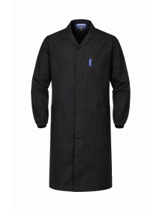 Camice da Lavoro Nero POLYBREMBO con Elastico ai Polsi |...