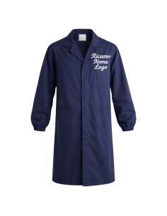 Camice Blu 100% Cotone 260 gr. Personalizzato con Ricamo