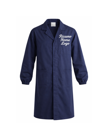 Camice Blu 100% Cotone 260 gr. Personalizzato con Ricamo