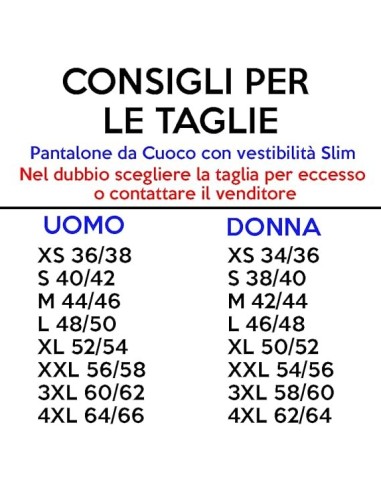 Pantalone da Cuoco Tortora con Coulisse 100%...