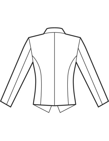 Spencer Nero Unisex Antimacchia Sfoderato | ISACCO