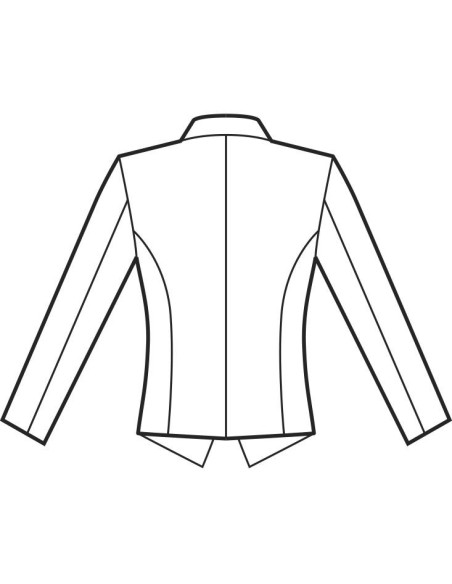 Spencer Nero Unisex Antimacchia Sfoderato | ISACCO