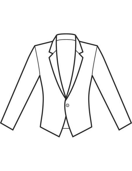 Spencer Nero Unisex Antimacchia Sfoderato | ISACCO