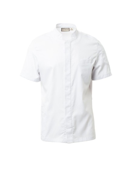 Giacca da Cuoco Bianca SUPREME Payper Manica Corta Elasticizzata a Coreana | Payper