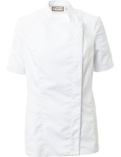 Giacca da Cuoca Bianca Mezza Manica STARLIGHT MESH LADY | Payper