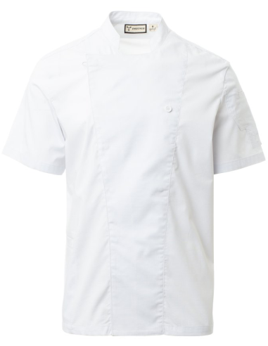 Giacca da Cuoco Bianca Manica Corta STARLIGHT MESH | Payper