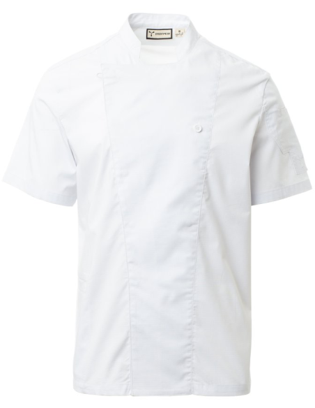 Giacca da Cuoco Bianca Manica Corta STARLIGHT MESH | Payper