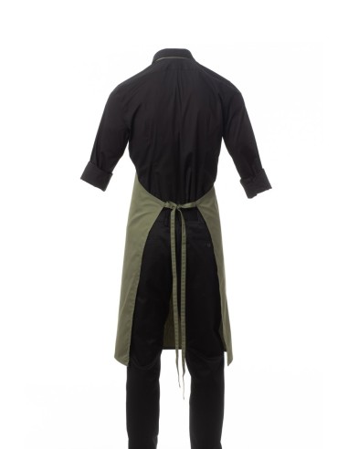 Grembiule BOUTIQUE Verde militare con Pettorina...