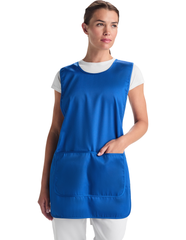 Grembiule a Poncho Bluette con Tasca modello...
