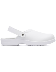 Ciabatta LISA Bianca con Laccetto Exena – Antiscivolo SRC...