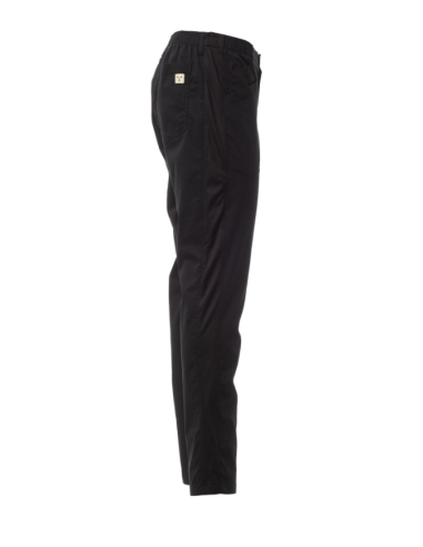 Pantalone da Cuoco Nero con Traspiranti...