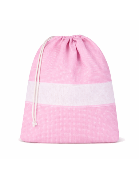 Kit Asilo 100% Cotone con Ricamo Personalizzato – Sacca, Bavaglino e Asciugamano