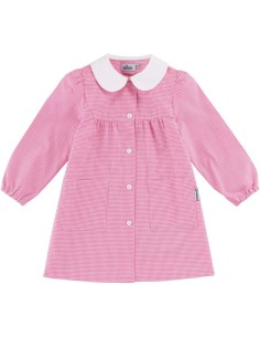 Grembiule scuola materna asilo Siggi bimba quadrettato...